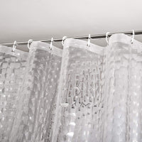Waterproof Textured Shower Curtain