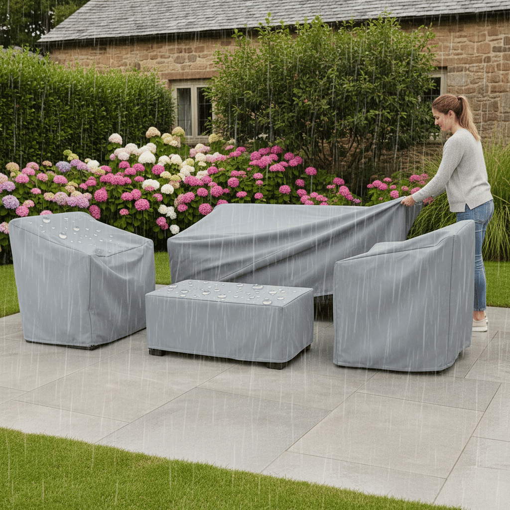 WEATHERTONE – Furniture Cover - All-Weather Resistant Protection Year-Round