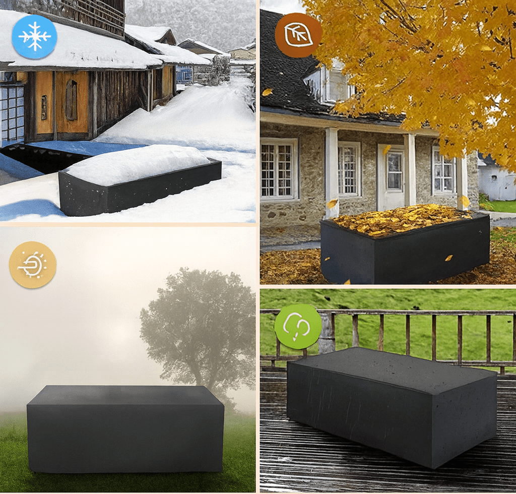 WEATHERTONE – Furniture Cover - All-Weather Resistant Protection Year-Round