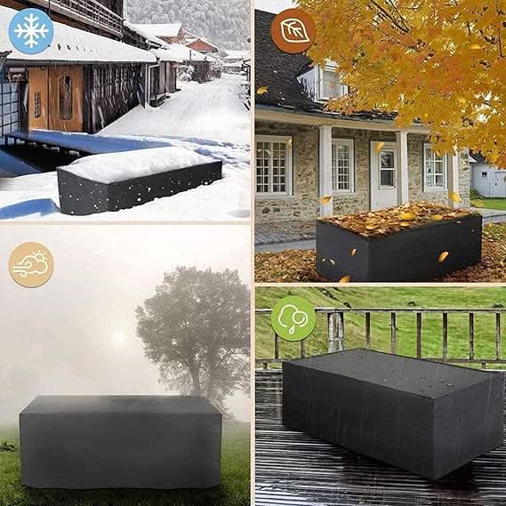 WEATHERTONE – Furniture Cover - All-Weather Resistant Protection Year-Round