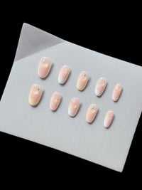 Whimsical Starry Press-On Nail Art Set