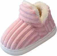 Kids' Warm Lined House Shoes for Winter
