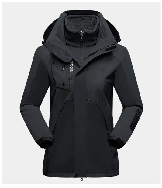 Women's 3-in-1 Outdoor Protective Jacket