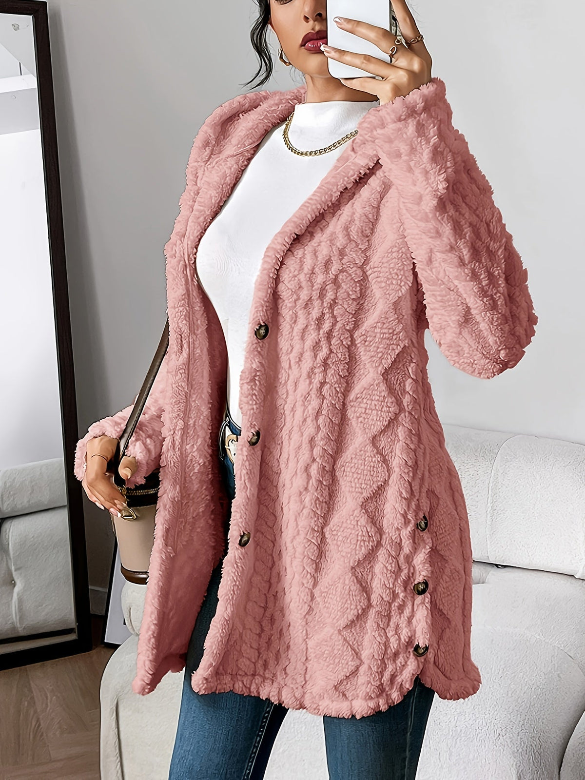 Women's Casual Hooded Cardigan