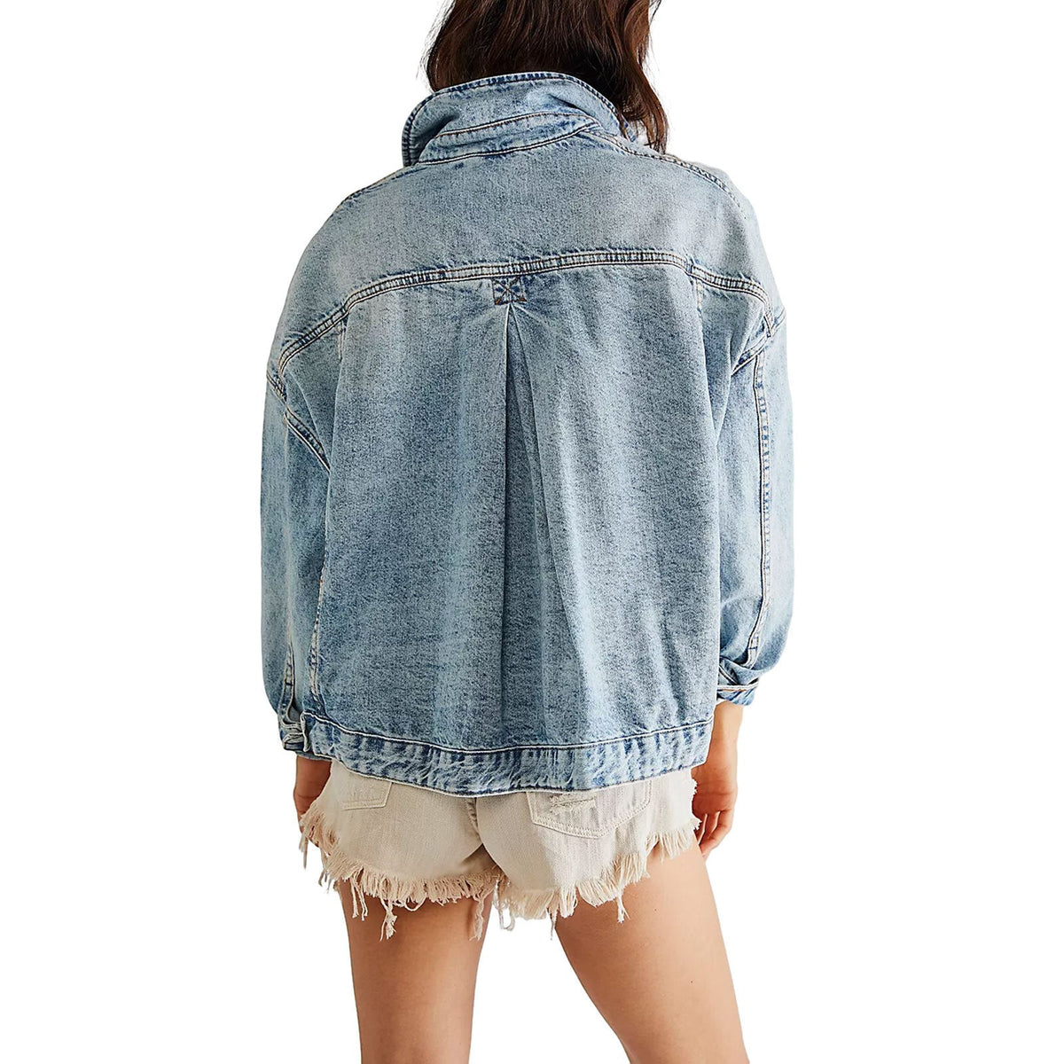 Women's Casual Oversized Denim Jacket