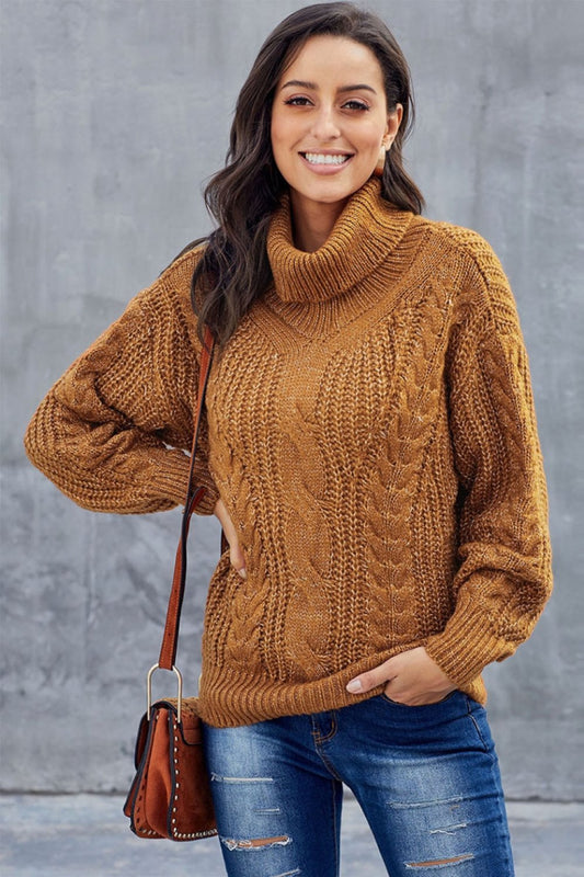 Women's Chunky Knit Winter Sweater