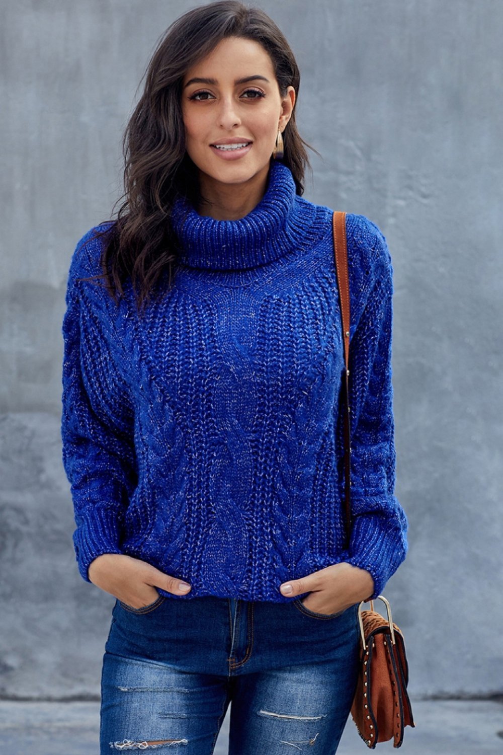 Women's Chunky Knit Winter Sweater