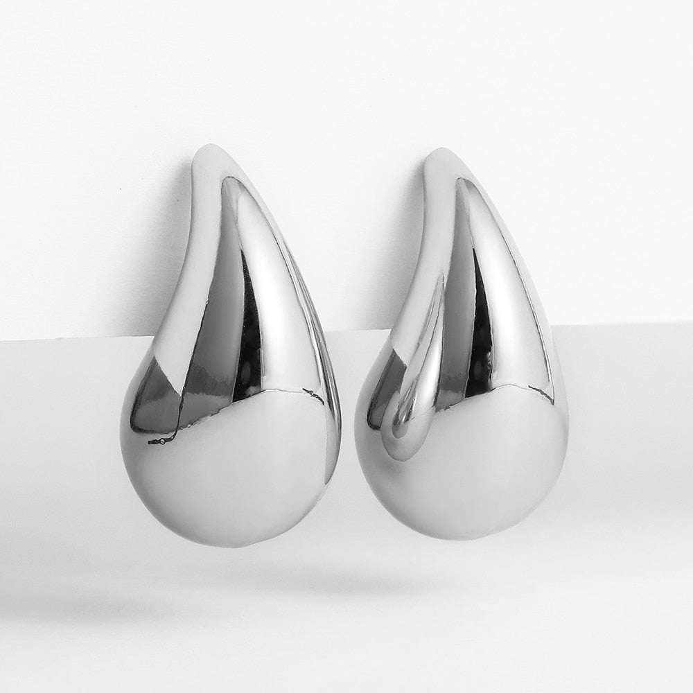Women's Chunky Teardrop Earrings