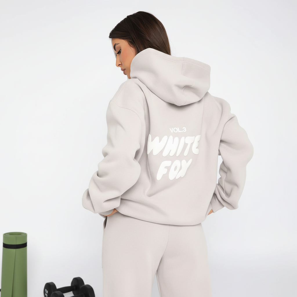 Women's Cotton-Blend Tracksuit