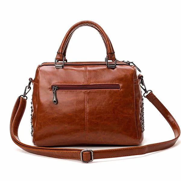 Women's Elegant Soft Leather Shoulder Bag