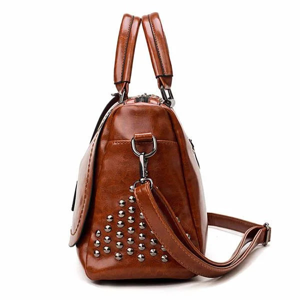 Women's Elegant Soft Leather Shoulder Bag