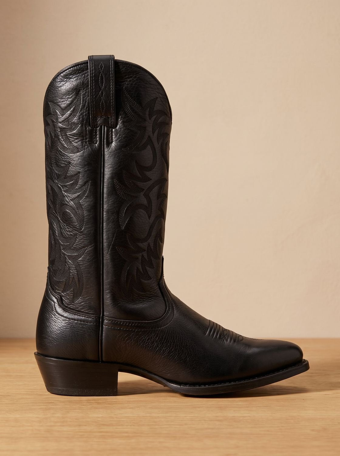 Women's Embroidered Mid-Calf Block-Heel Cowboy Boots