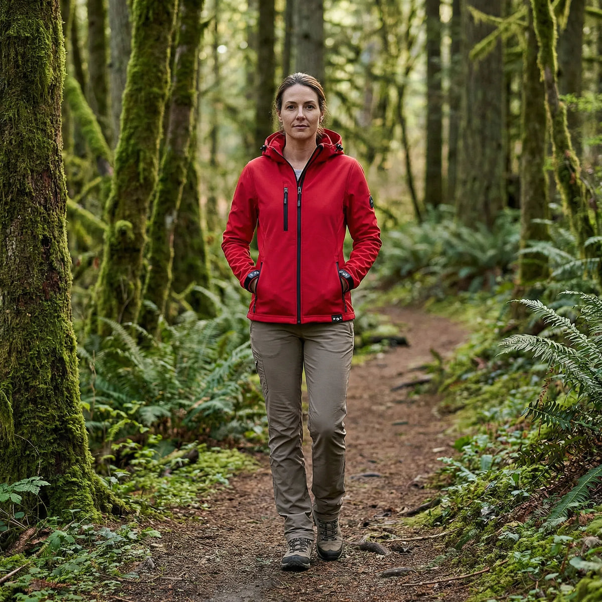 Women's Hooded Softshell Jacket