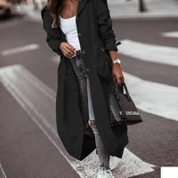 Women's Hooded Trench Coat