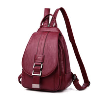 Chic Women's Genuine Leather Backpack