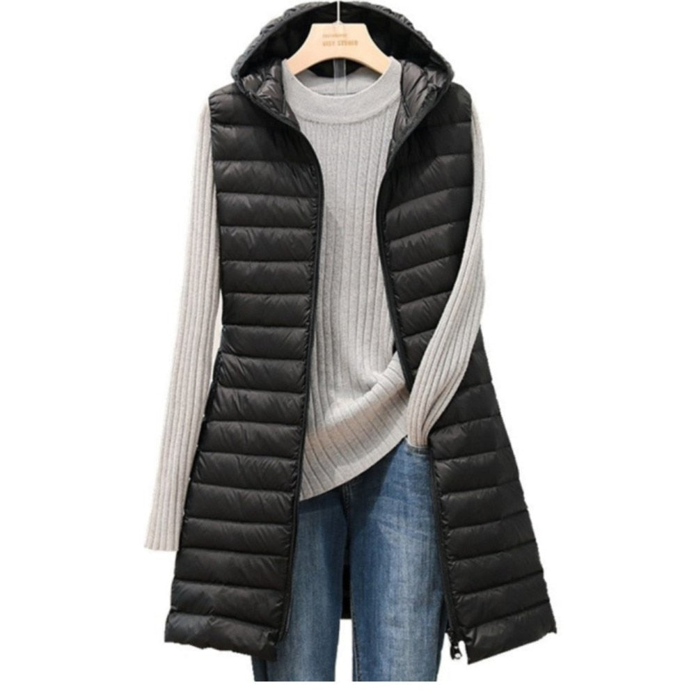 Women's Lightweight Hooded Gilet