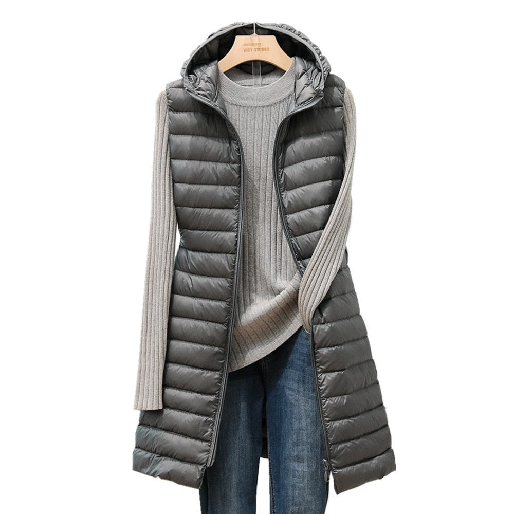 Women's Lightweight Hooded Gilet