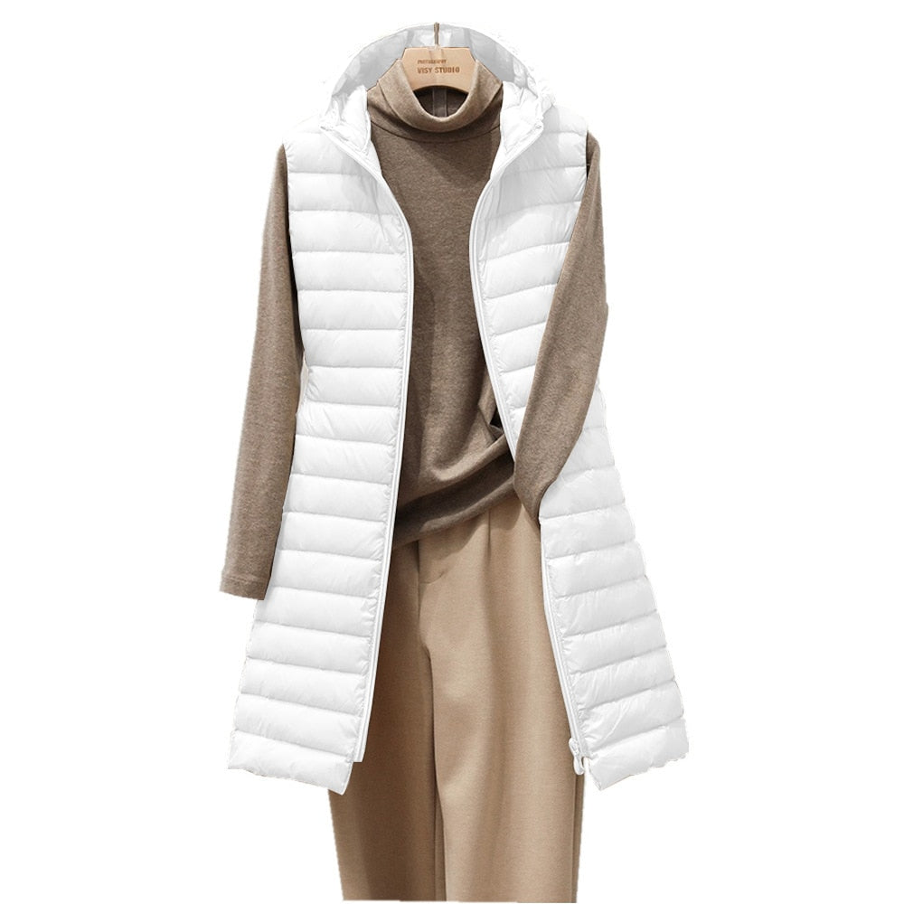 Women's Lightweight Hooded Gilet