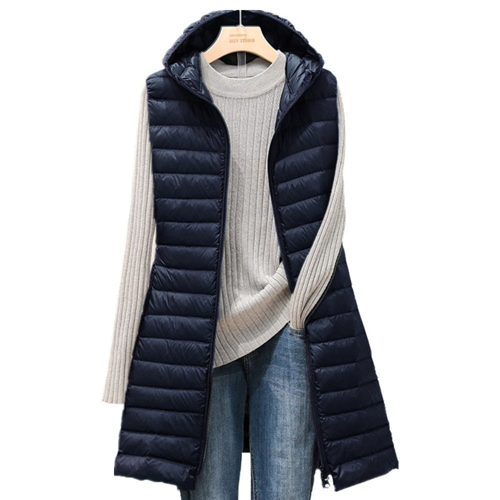 Women's Lightweight Hooded Gilet