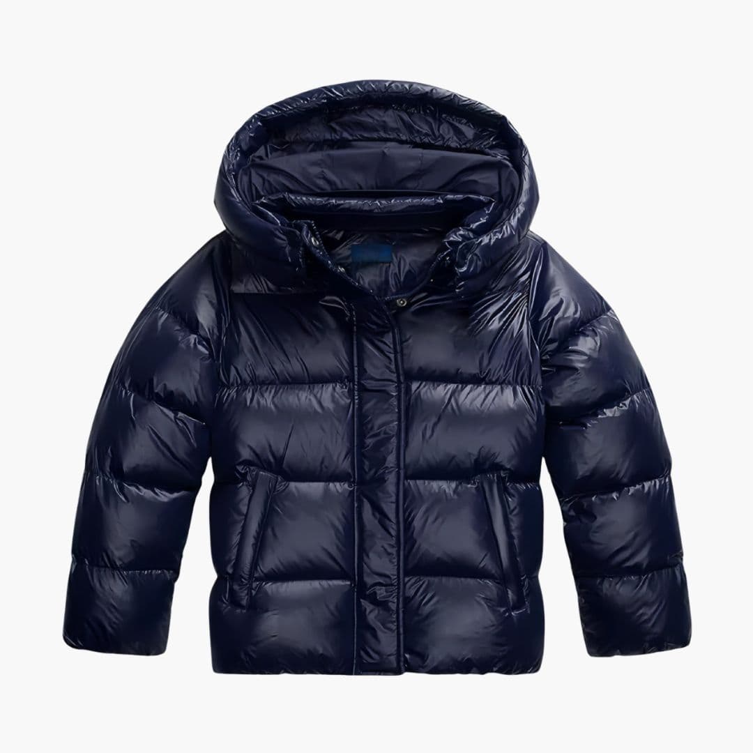 Women's Lightweight Hooded Quilted Winter Jacket with Front Pockets