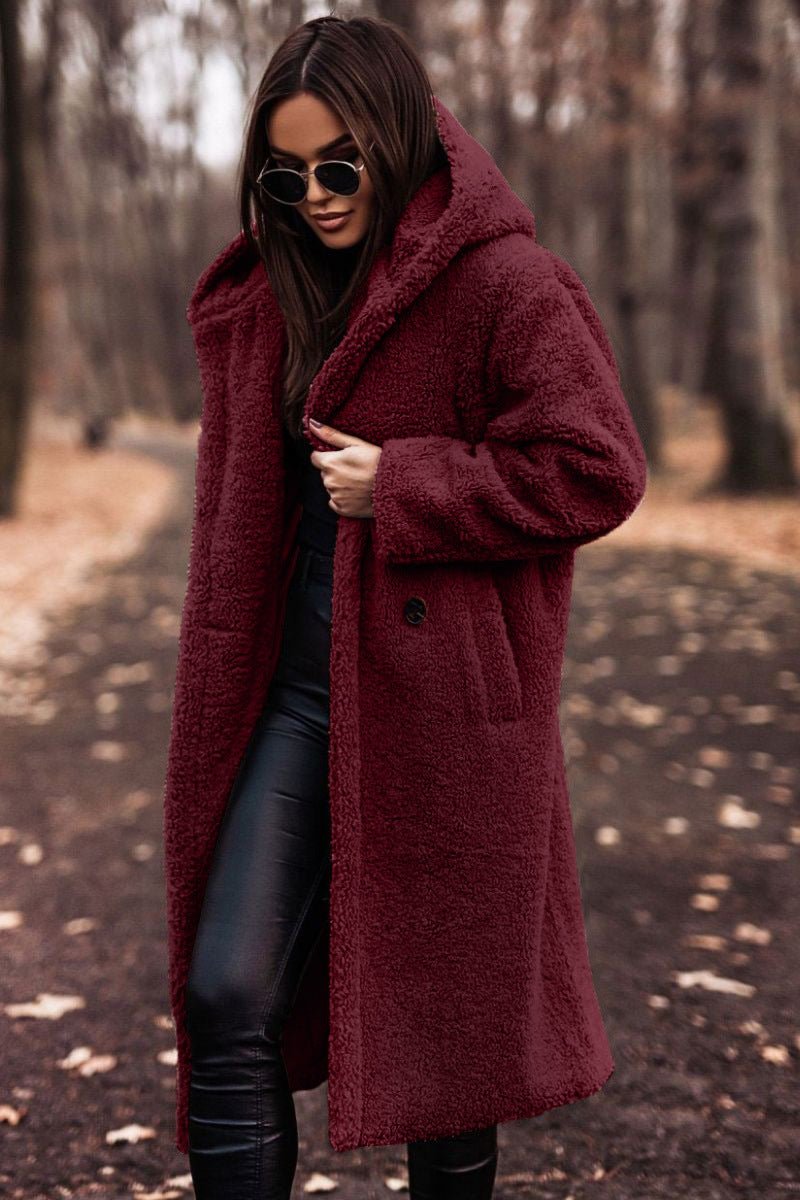 Women's Lightweight Hooded Winter Coat for Everyday Wear and Walking