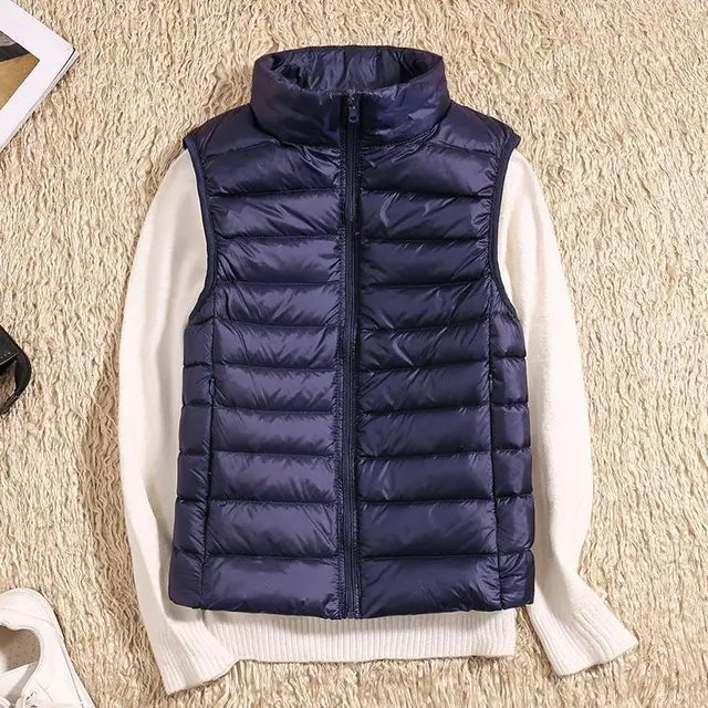 Women's Lightweight Vest – Stylish & Warm for Transitional Seasons