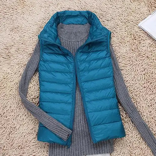 Women's Lightweight Vest – Stylish & Warm for Transitional Seasons