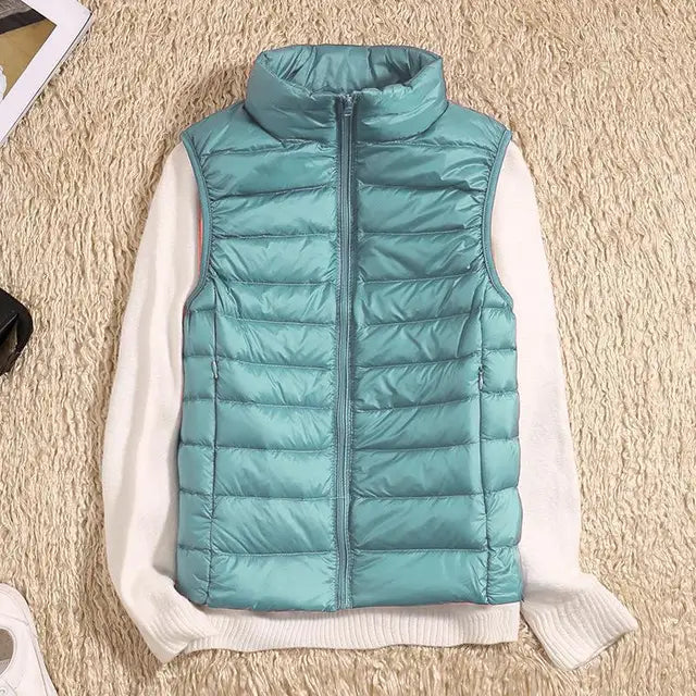 Women's Lightweight Vest – Stylish & Warm for Transitional Seasons