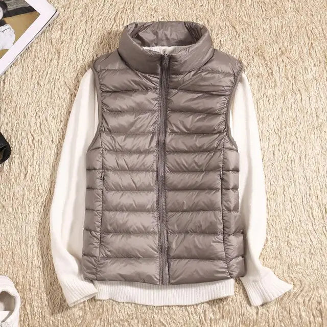 Women's Lightweight Vest – Stylish & Warm for Transitional Seasons