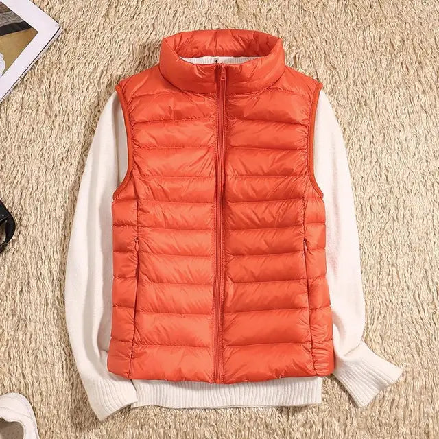 Women's Lightweight Vest – Stylish & Warm for Transitional Seasons