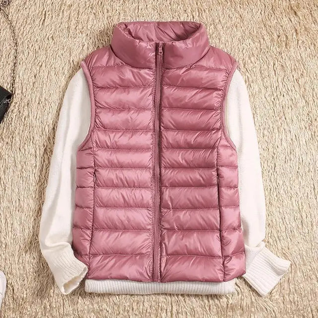 Women's Lightweight Vest – Stylish & Warm for Transitional Seasons