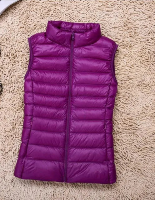 Women's Lightweight Vest – Stylish & Warm for Transitional Seasons