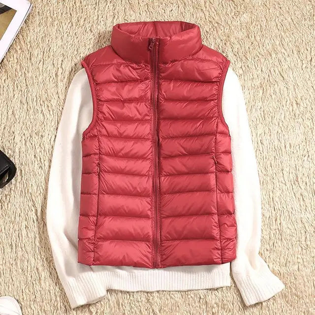 Women's Lightweight Vest – Stylish & Warm for Transitional Seasons
