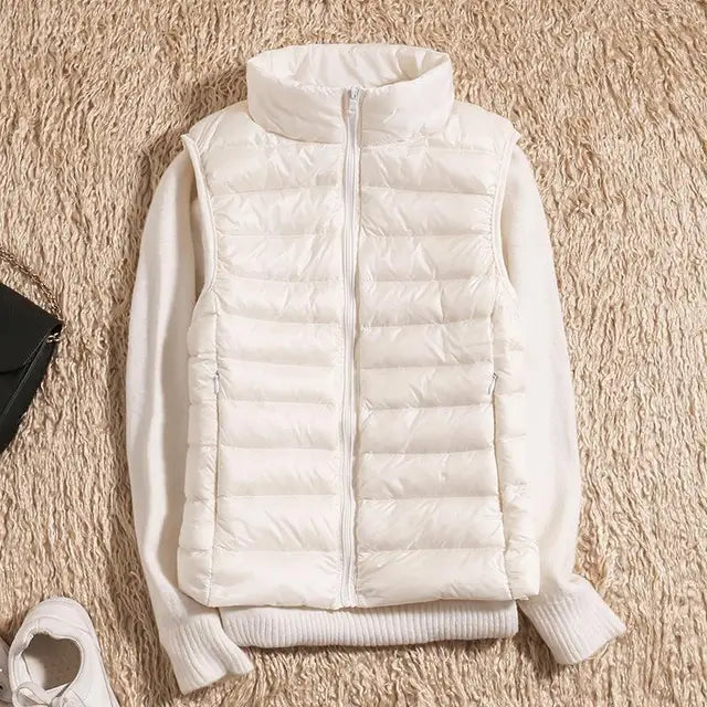 Women's Lightweight Vest – Stylish & Warm for Transitional Seasons