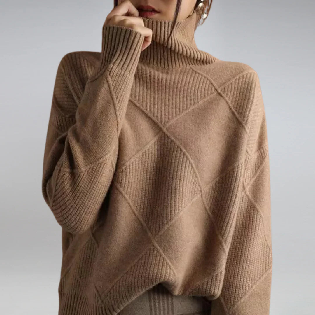 Women's Luxurious Turtleneck Sweater