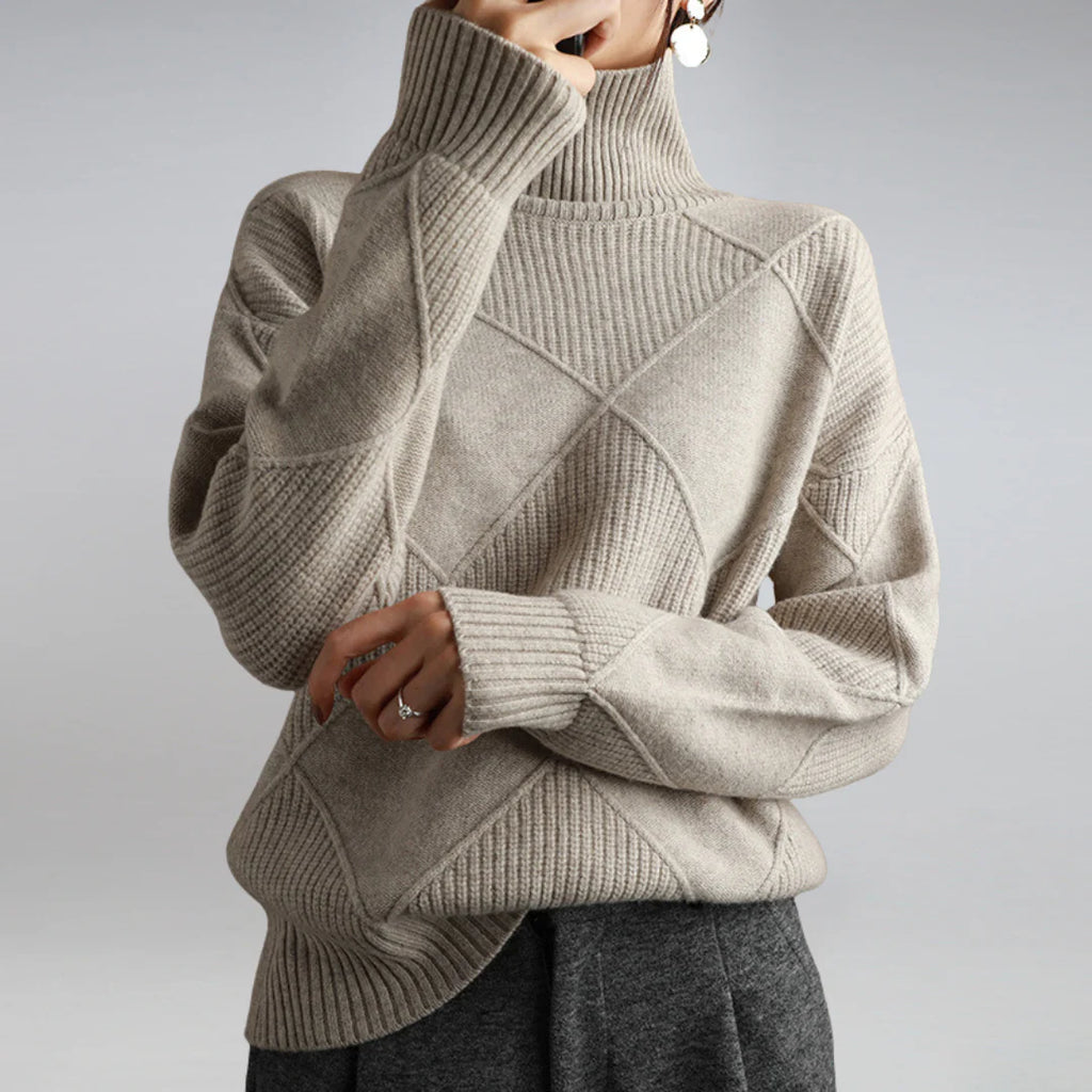 Women's Luxurious Turtleneck Sweater