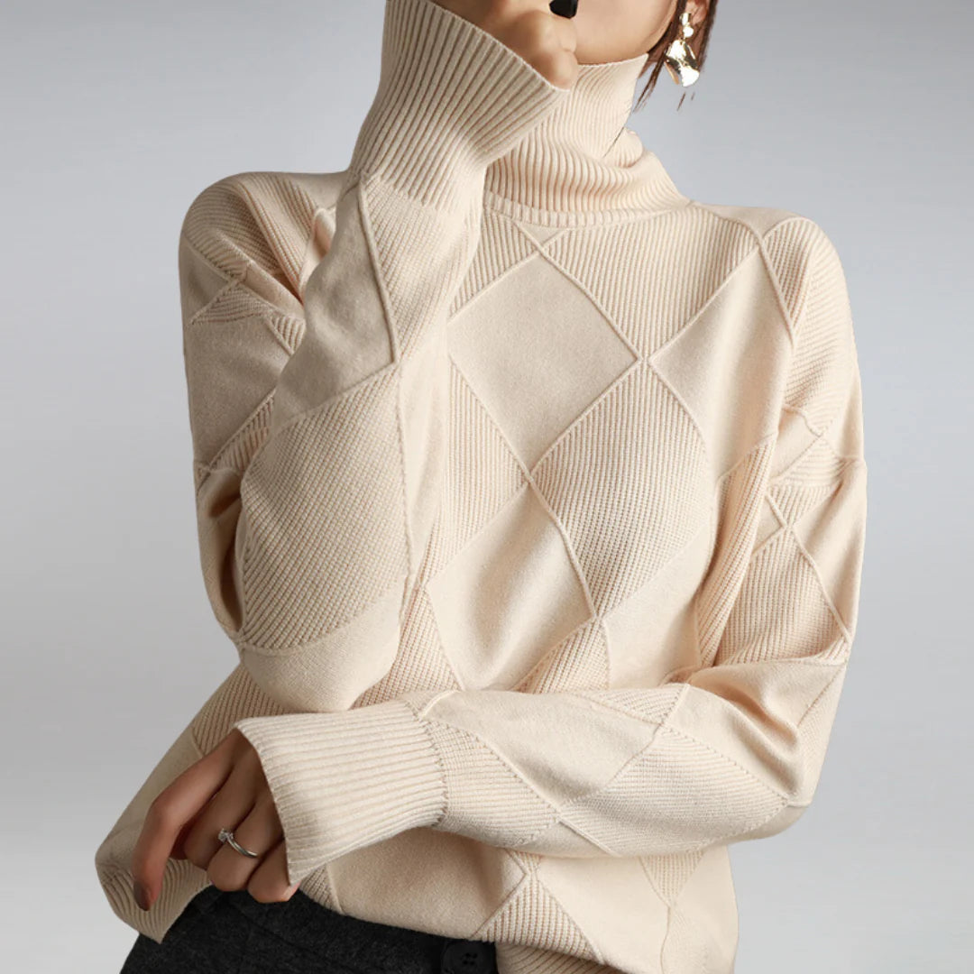 Women's Luxurious Turtleneck Sweater