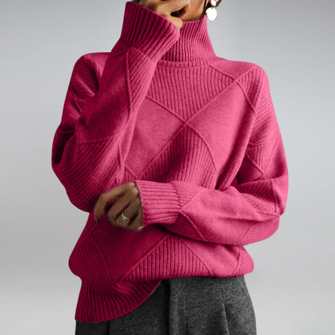 Women's Luxurious Turtleneck Sweater