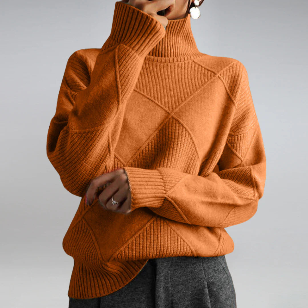 Women's Luxurious Turtleneck Sweater