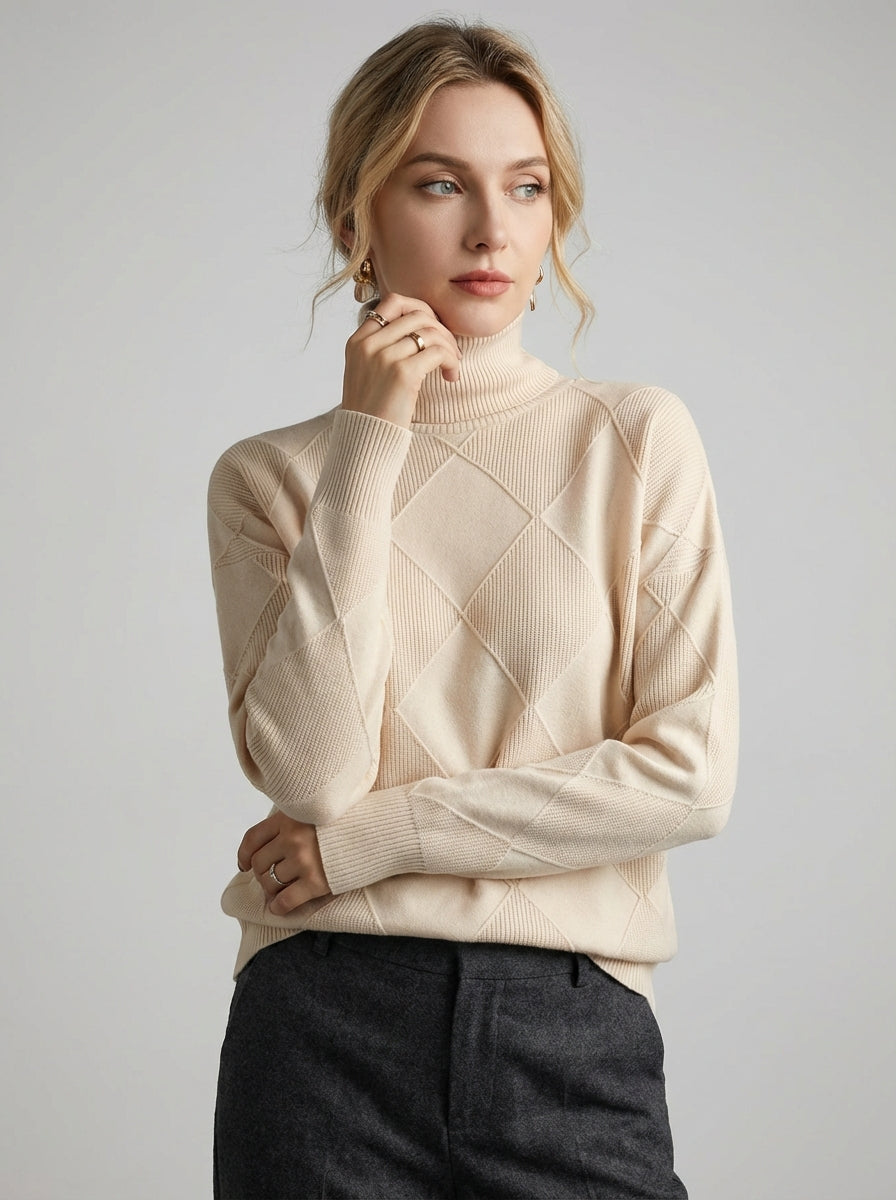 Women's Luxurious Turtleneck Sweater