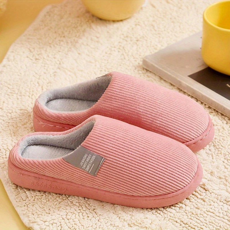 Women's Plush Comfort House Slippers