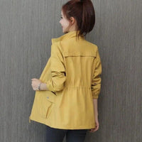 Women's Relaxed-Fit Waterproof Zip-Up Trench Coat