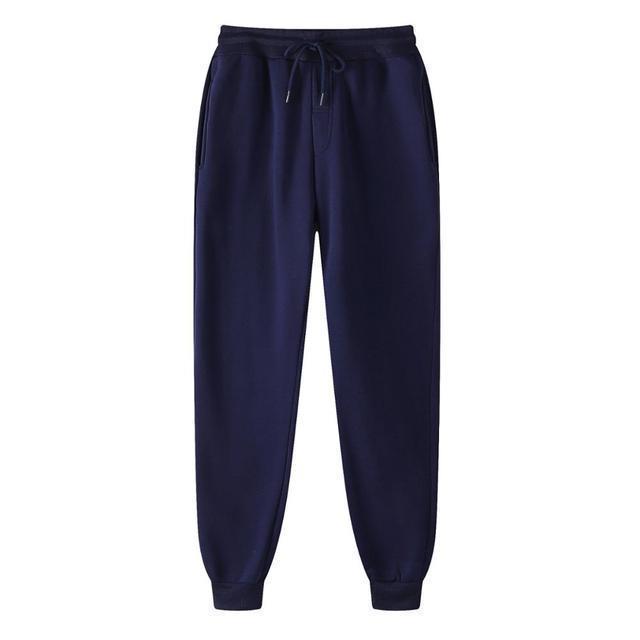 Women's Relaxed High-Waist Jogger Pants with Elastic Waistband, Drawstring, and Ribbed Cuffs