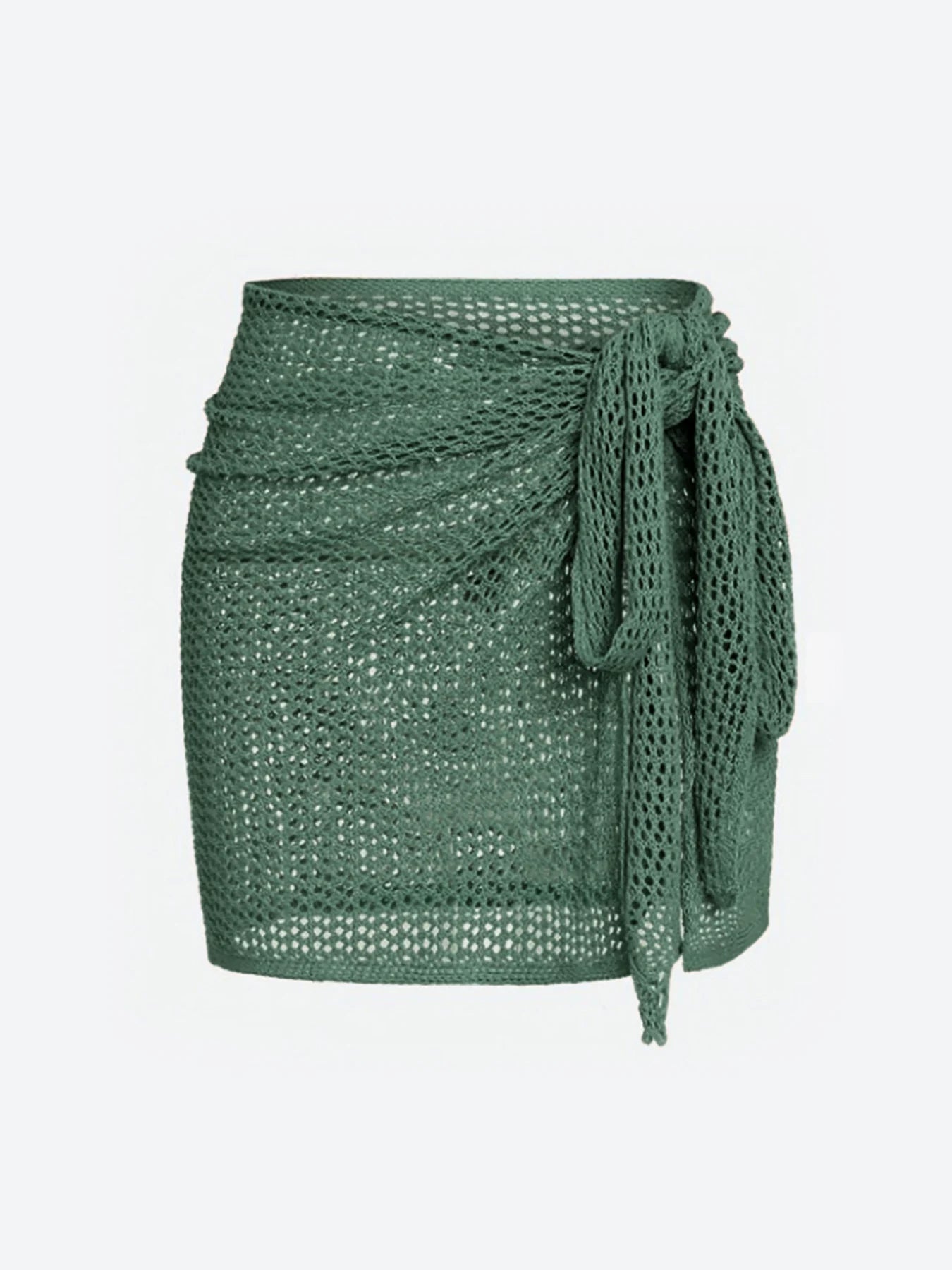 Women's Sheer Knit Beach Cover-Up Skirt