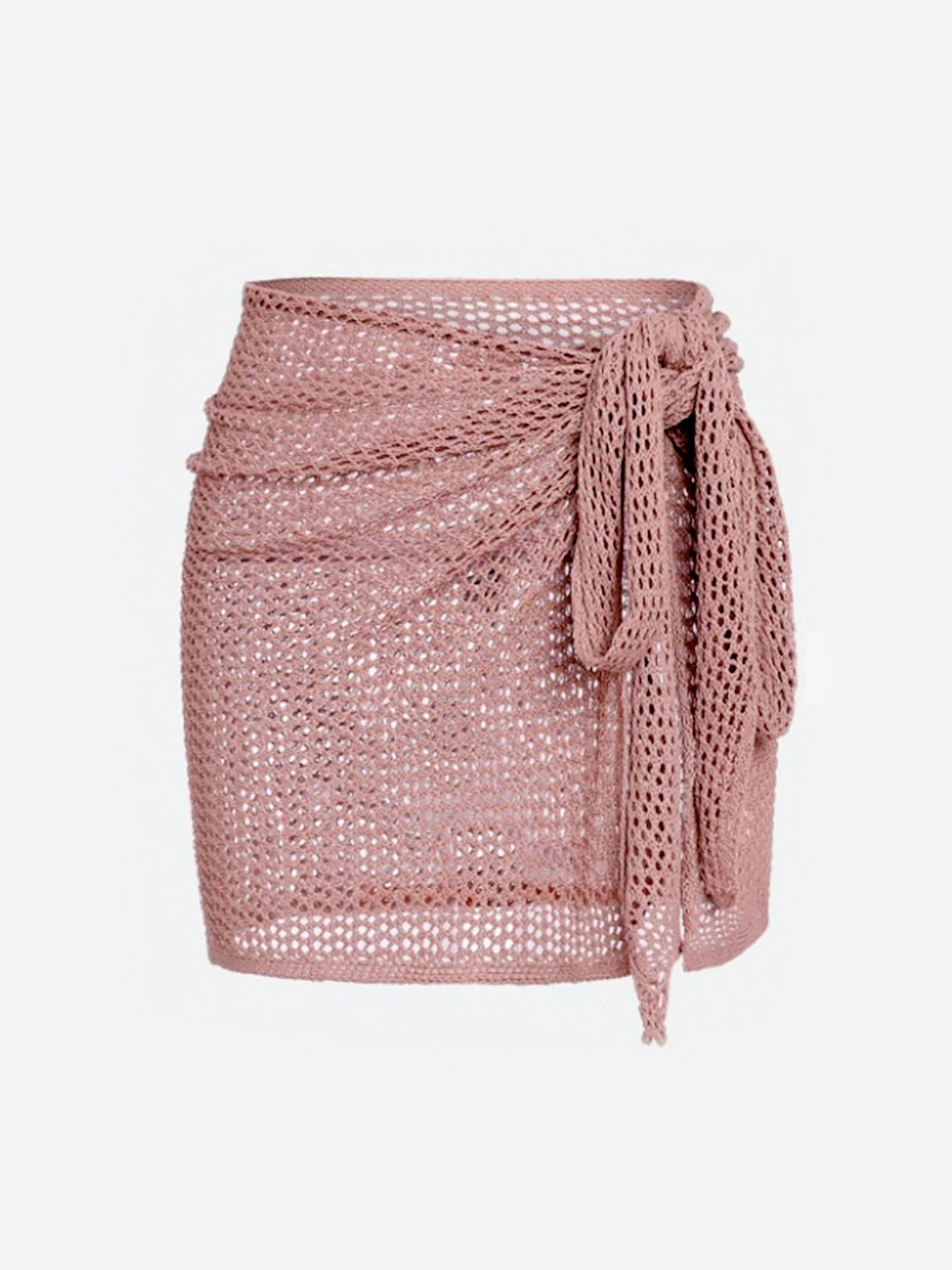 Women's Sheer Knit Beach Cover-Up Skirt
