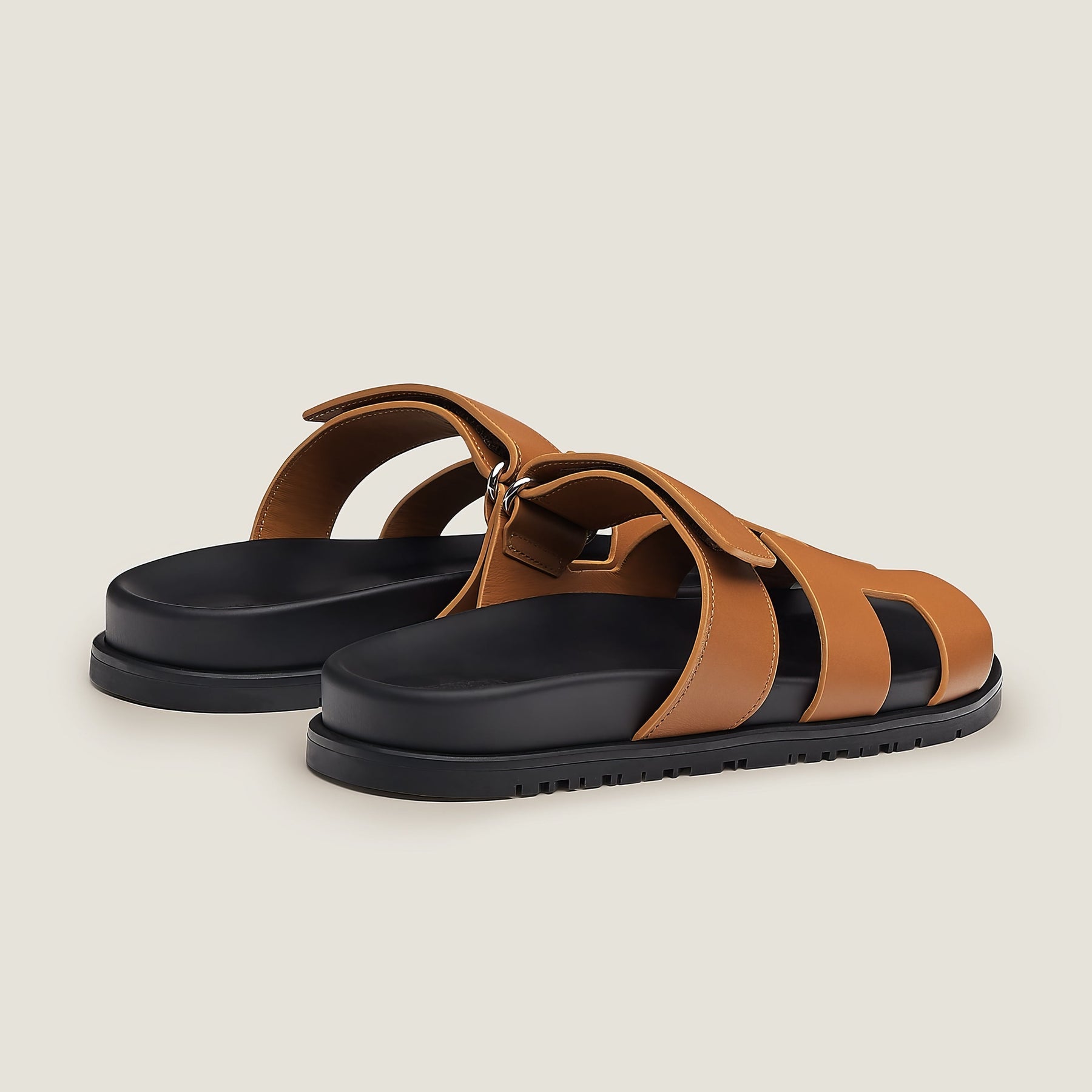Women's Slippers with Modern Cutout Strap