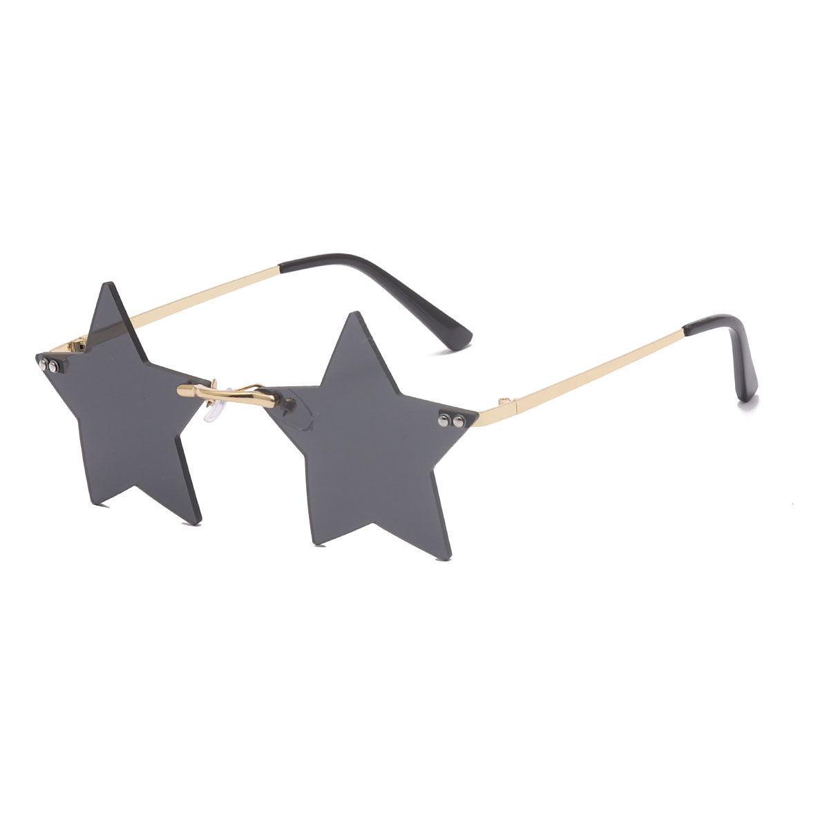 Women's Star-Frame Sunglasses with Gradient Lenses