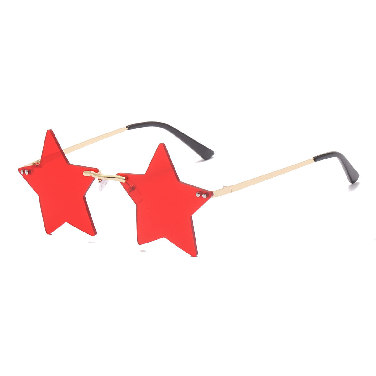 Women's Star-Frame Sunglasses with Gradient Lenses
