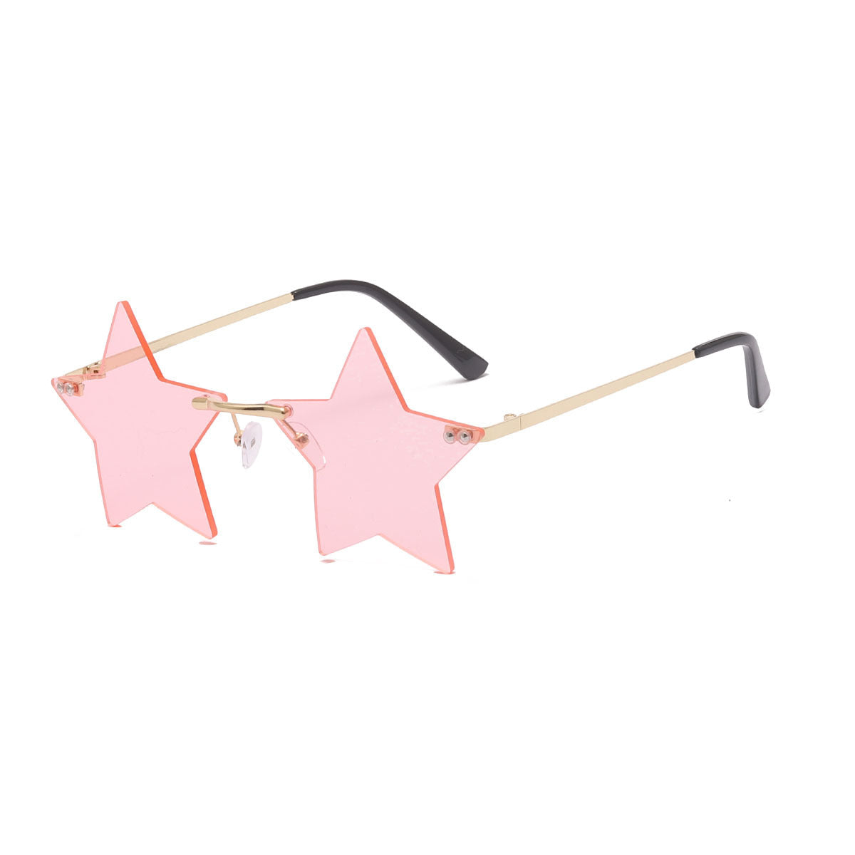 Women's Star-Frame Sunglasses with Gradient Lenses