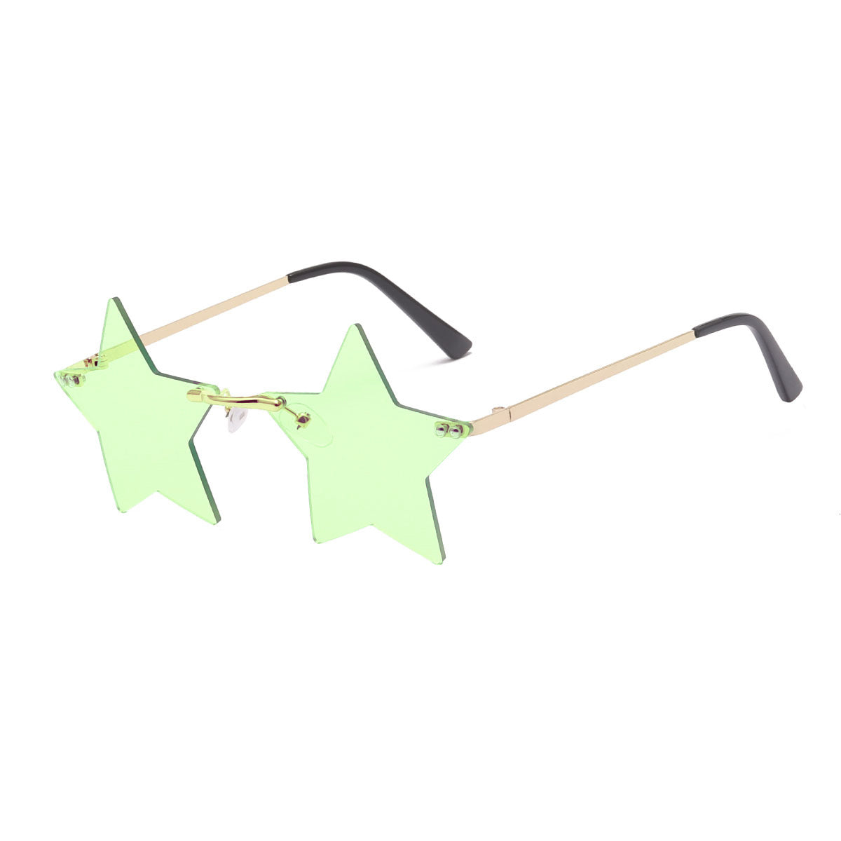 Women's Star-Frame Sunglasses with Gradient Lenses